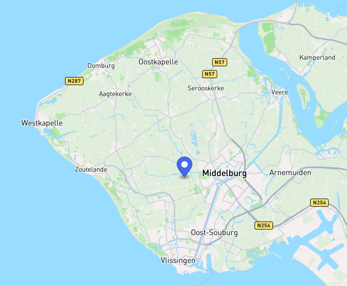 Dicht bij zowel stad als strand